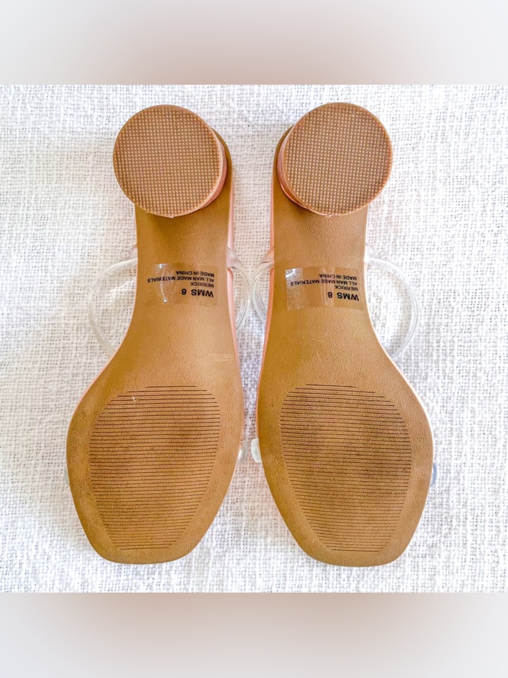 Dolce Vita neutral strappy heels. - Picture 9 of 13